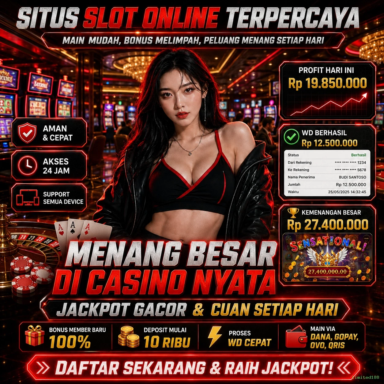 limited188 Platform Game Terpercaya untuk Pemain Indonesia